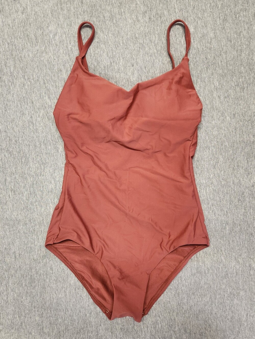 Shade & Shore Women’s Sure Soft Scoop‑Neck Medium‑Coverage One‑Piece Swimsuit